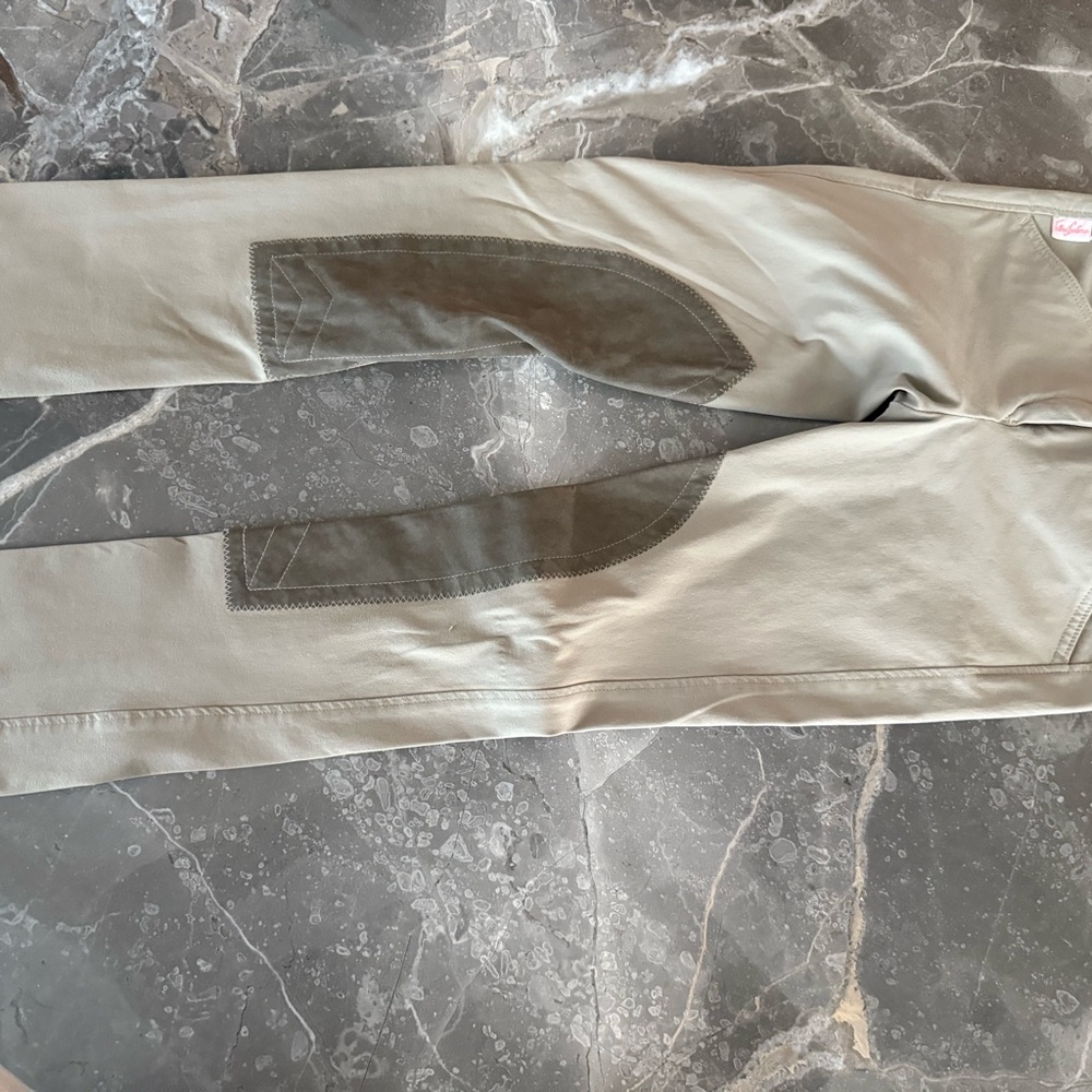 The Tailored Sportsman Kids Riding Breeches in Gray